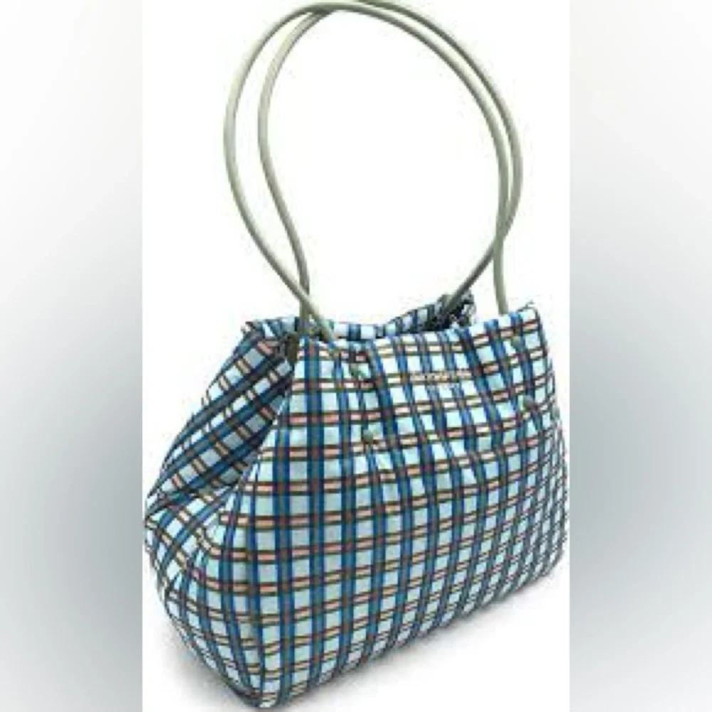 Kate Spade ♠️ Everything Puffy Plaid Tote - Picture 5 of 10